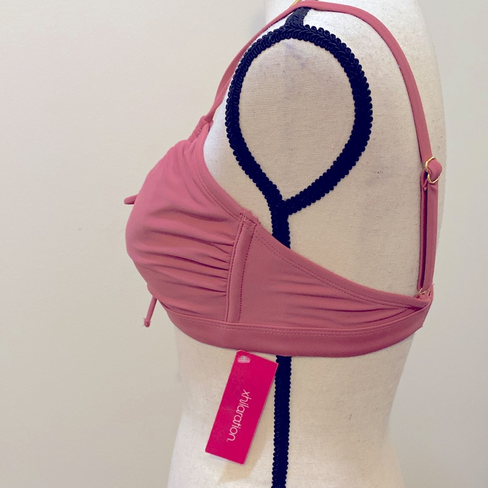 Xhilaration by Target Mauve Bikini Top Sz D/DD NWT - Picture 2 of 6